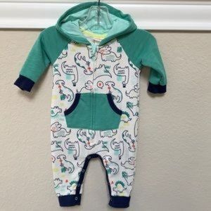 Cat & Jack Dinosaur Hooded Outfit